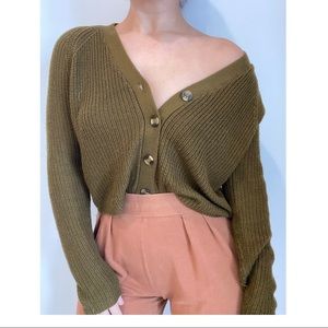 Olive sweater